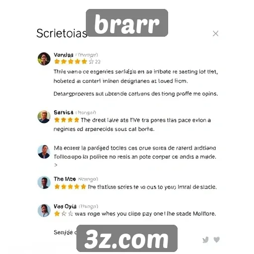 Feedback dos usuários sobre a interface de Brarr